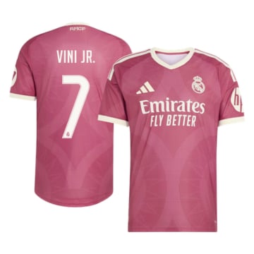 Men's Authentic adidas Real Madrid Third Jersey 26/27 VINI JR. #7
