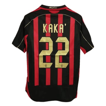 Men's Replica adidas AC Milan Home Jersey 06/07 KAKA' #22