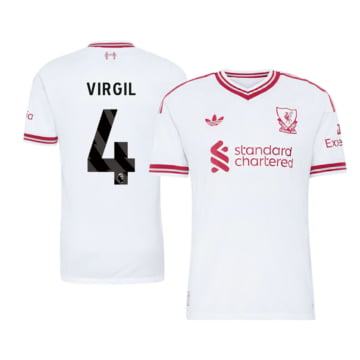 Men's Authentic Nike Liverpool Away Jersey 26/27 VIRGIL #4