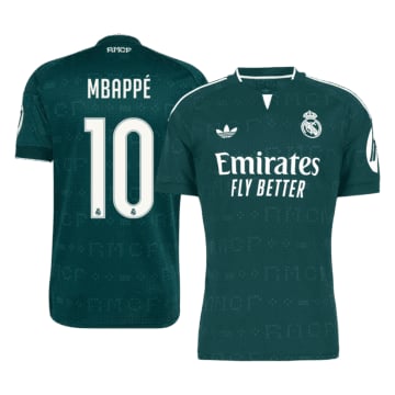 Men's Replica adidas Real Madrid Away Jersey 26/27 MBAPPÉ #10