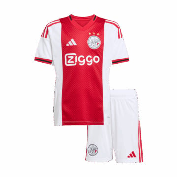 Kids Replica adidas Ajax Home Kit 25/26