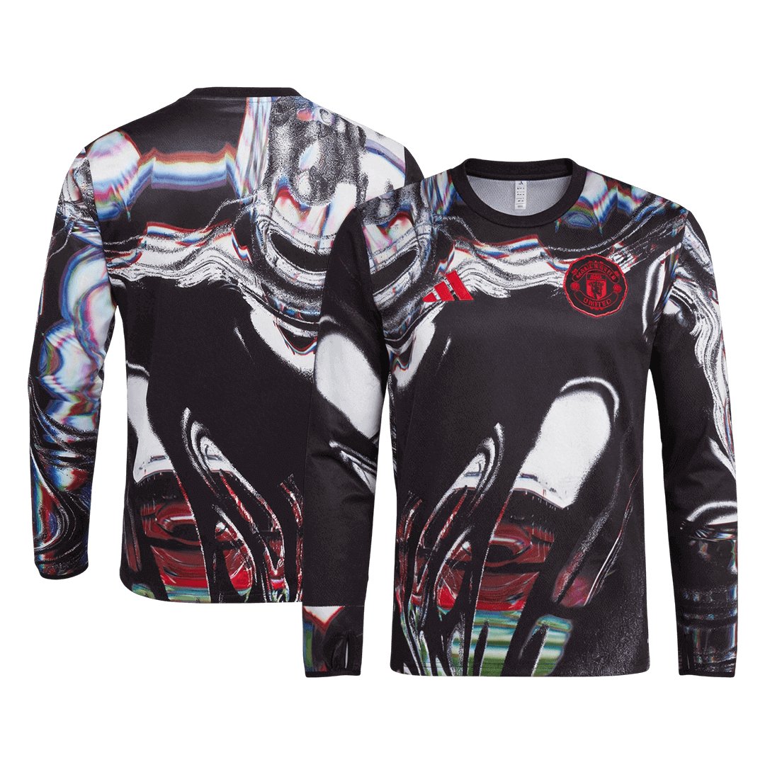 Men's Manchester United Pre-Match Training Jersey 25/26 - Image 3