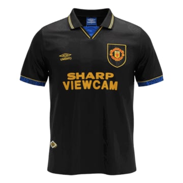 Men's Replica Umbro Manchester United Away Jersey 93/94