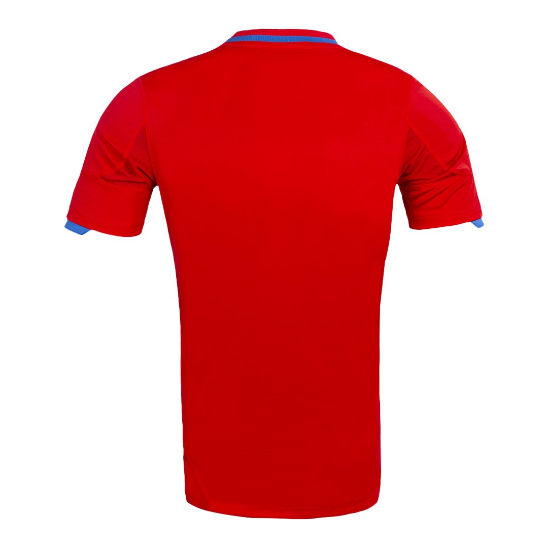 Men's Spain DAVID VILLA #7 Home Jersey 2010 - Image 4