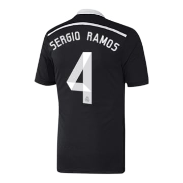 Men's Real Madrid SERGIO RAMOS #4 Third Jersey 14/15