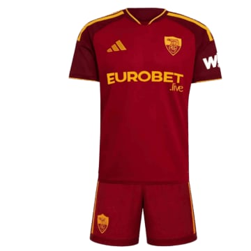Kids Replica adidas AS Roma Home Kit 26/27