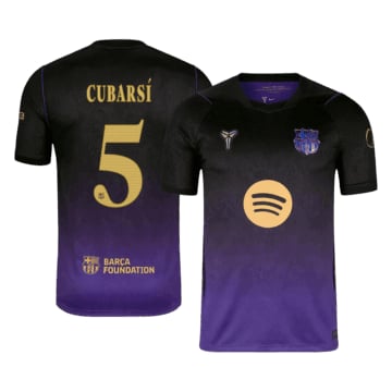 Men's Replica Nike Barcelona Away Jersey 26/27 CUBARSÍ #5