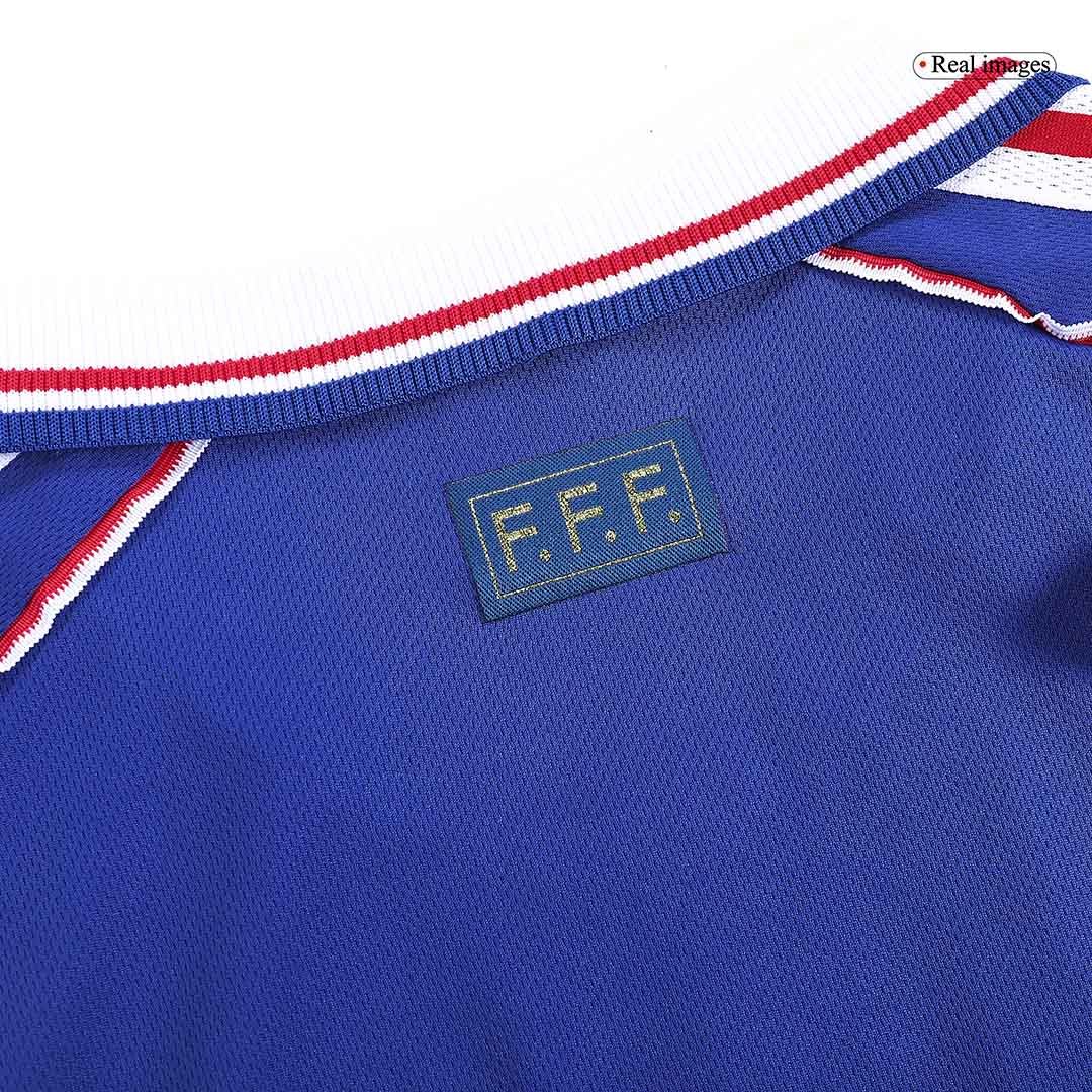 Retro Men's France Home Jersey 1998 - Image 8