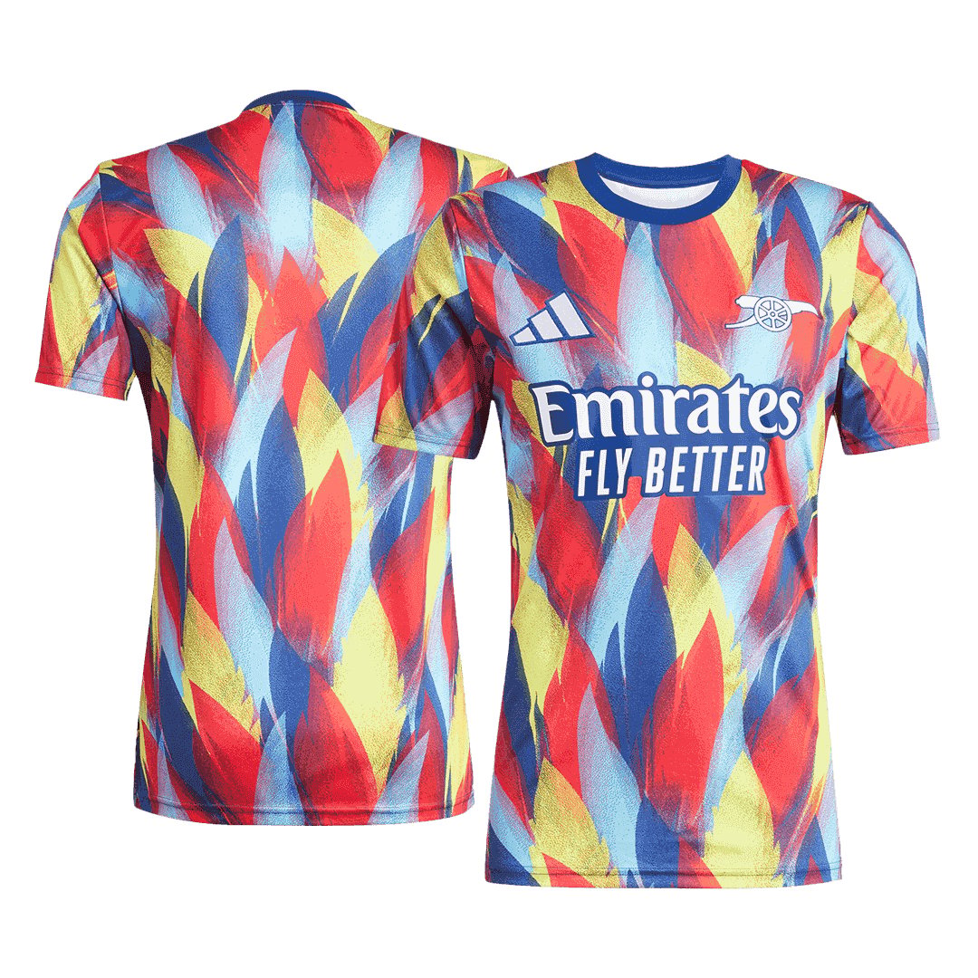 Men's Replica adidas Arsenal Pre-Match Training Jersey 25/26 - Image 3