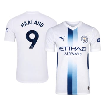 Men's Authentic Puma Manchester City Third Jersey 26/27 HAALAND #9