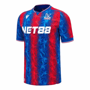 Men's Replica Macron Crystal Palace Home Jersey 24/25