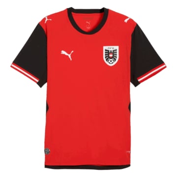 Men's Authentic Puma Austria Home Jersey 2026