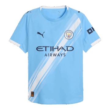 Men's Authentic Puma Manchester City Home Jersey 25/26