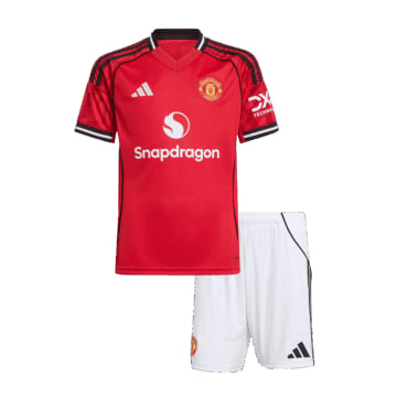Kids Replica adidas Manchester United Home Kit 25/26