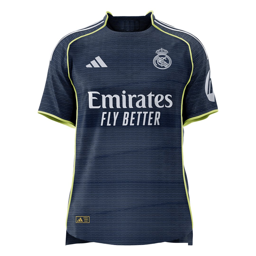Men's Real Madrid VALVERDE #8 Away Player Version Jersey 25/26 - Image 3