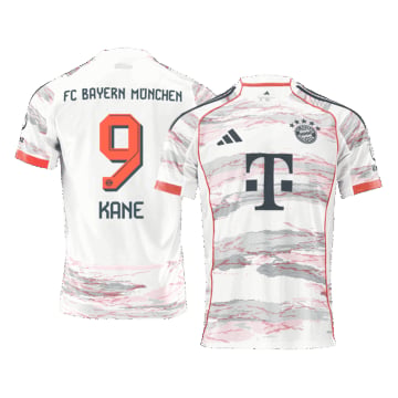 Men's Replica adidas Bayern Munich Away Jersey 25/26 KANE #9