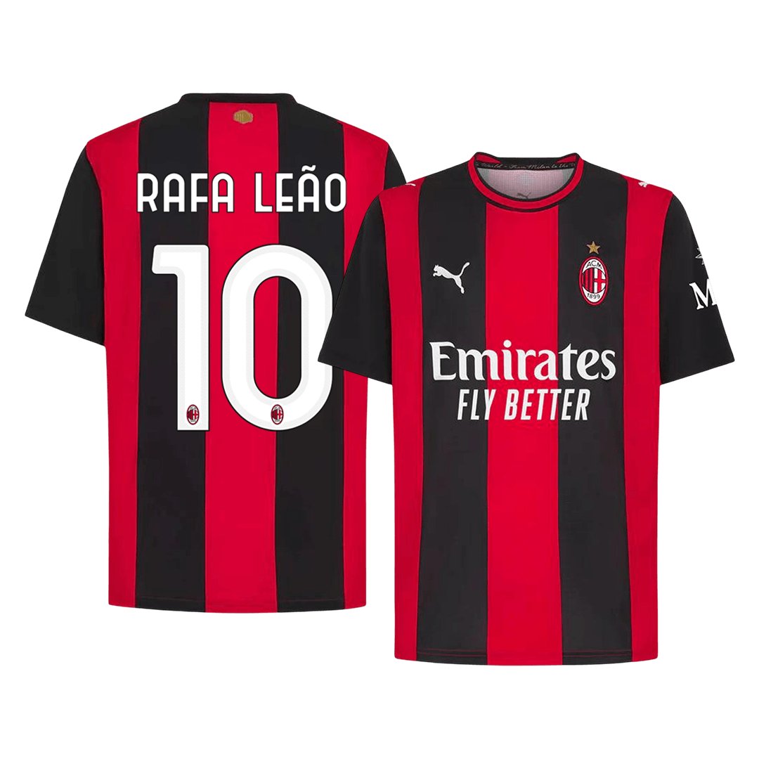 Men's AC Milan RAFA LEÃO #10 Home Jersey 26/27