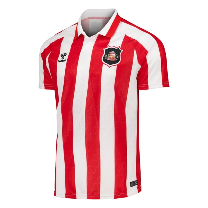 Men's Replica Hummel Sunderland Home Jersey 26/27