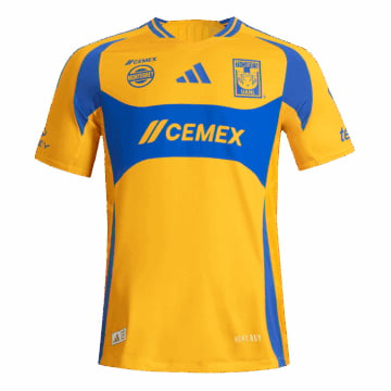 Men's Authentic adidas Tigres UANL Home Jersey 24/25