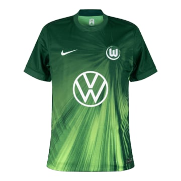 Men's Replica Nike VfL Wolfsburg Home Jersey 25/26