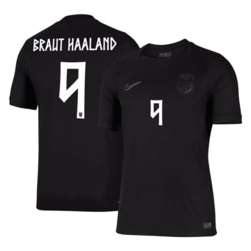 Men's Authentic Nike Norway Away Jersey 2026 BRAUT HAALAND #9
