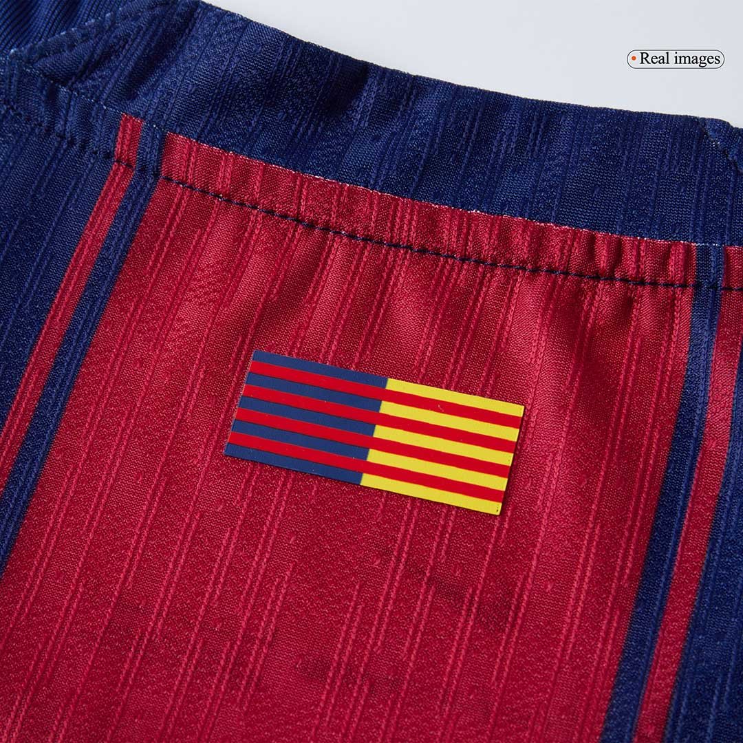 Men's Barcelona LAMINE YAMAL #10 Home Player Version Jersey 25/26 - Image 14