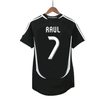 Men's Replica adidas Real Madrid Away Jersey 06/07 RAUL #7