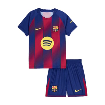 Kids Replica Nike Barcelona Home Kit 25/26