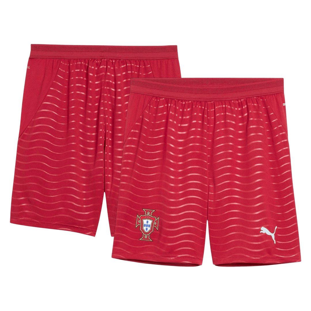 Men's Replica Puma Portugal Home Shorts 2026 - Image 3