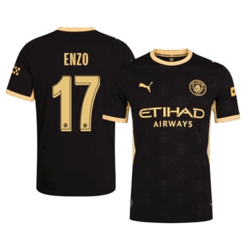 Men's Authentic Puma Manchester City Away Jersey 26/27 ENZO #17