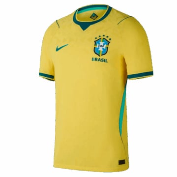 Men's Authentic Nike Brazil Home Jersey 2026