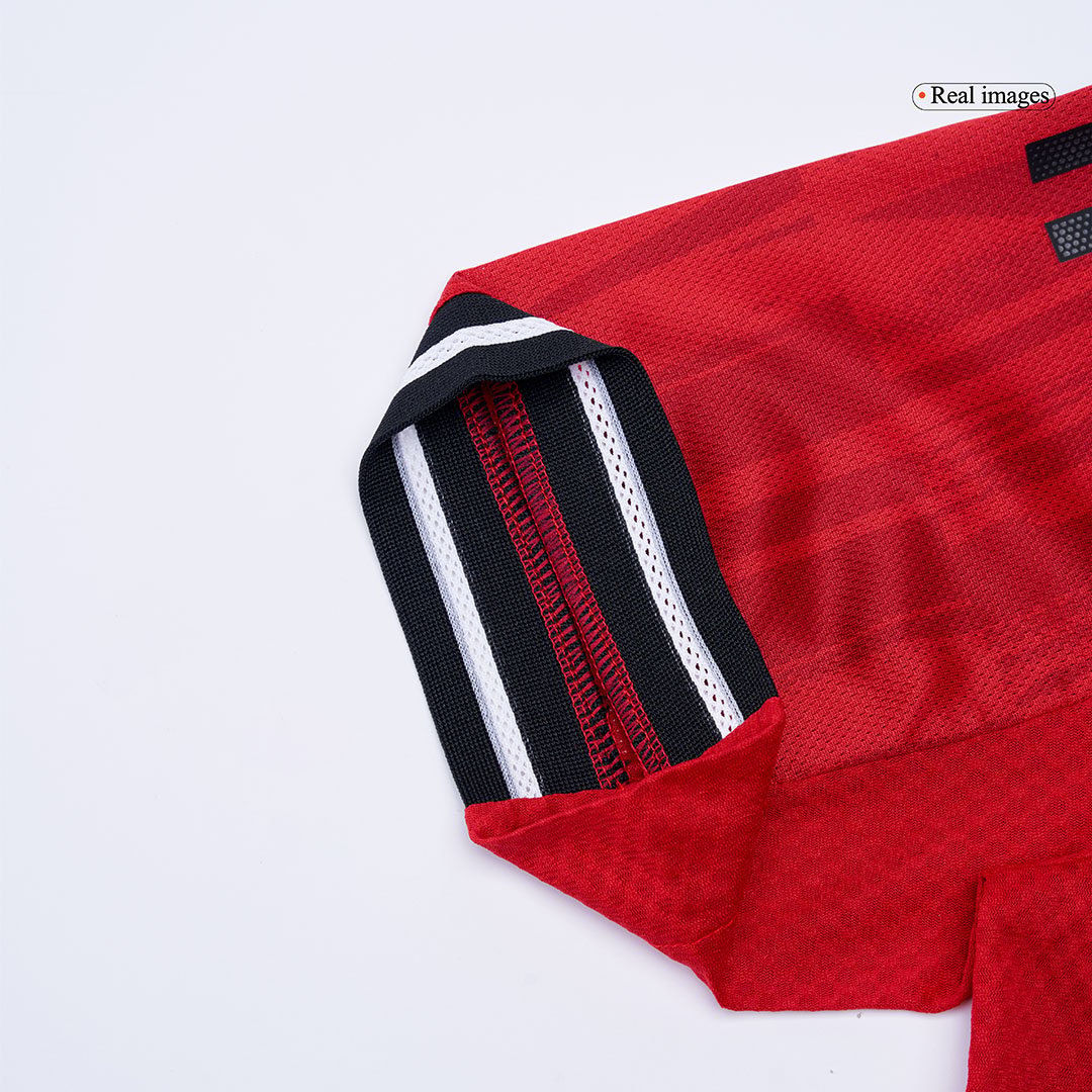 Men's Manchester United ŠEŠKO #30 Home Player Version Jersey 25/26 - Image 12
