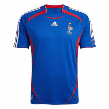 Men's Nike France Home Jersey 2006