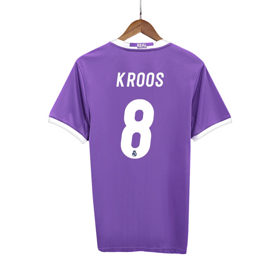 Men's Real Madrid KROOS #8 Away Jersey 16/17