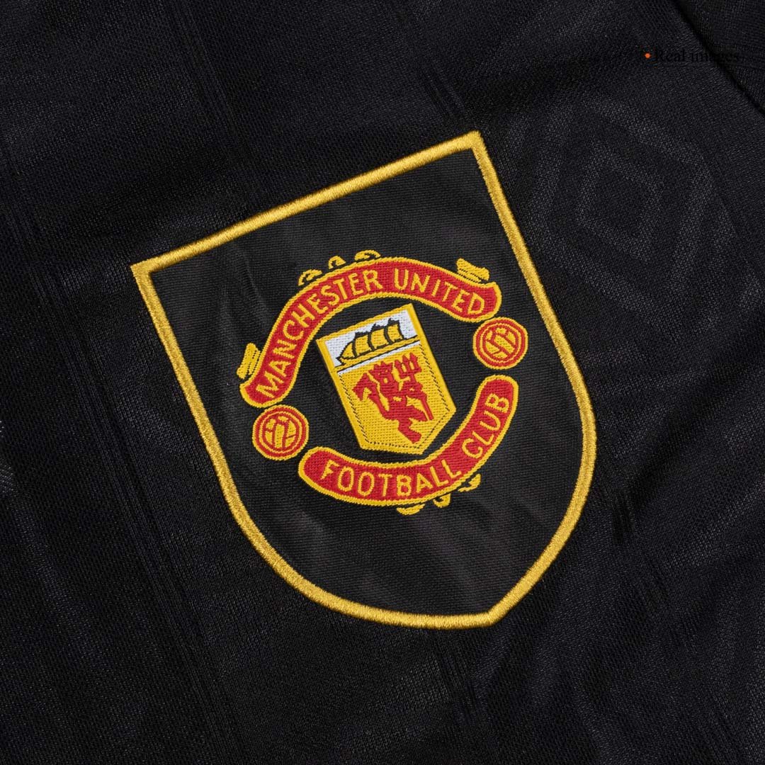 Men's Replica Umbro Manchester United Away Jersey 93/94 - Image 6