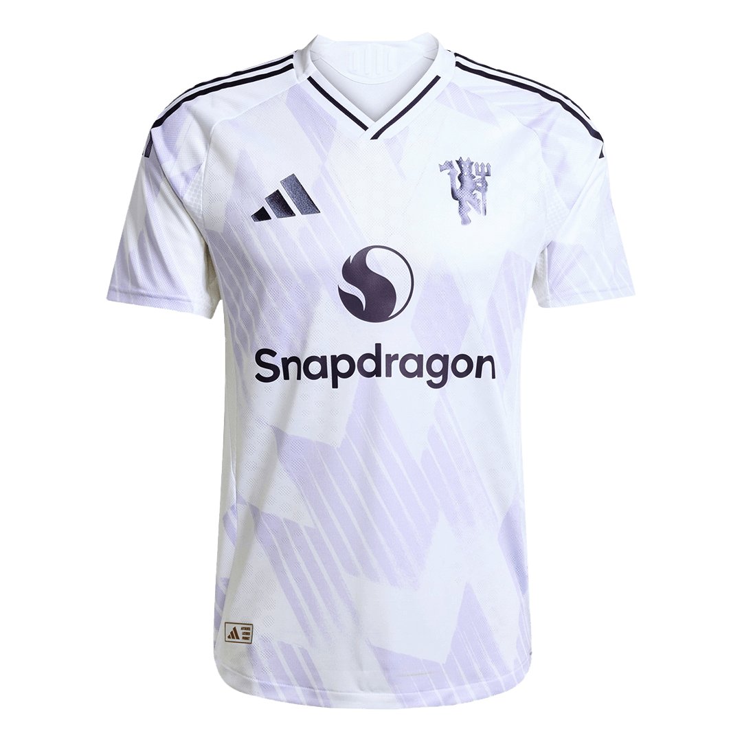 Men's Authentic adidas Manchester United Away Jersey 25/26 B.FERNANDES #8 - Image 4