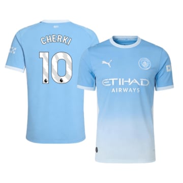 Men's Authentic Puma Manchester City Home Jersey 26/27 CHERKI #10