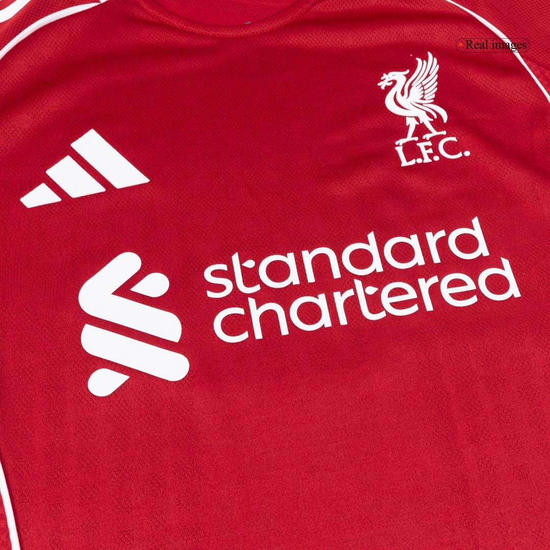 Men's Authentic adidas Liverpool Home Jersey 25/26 - Image 8