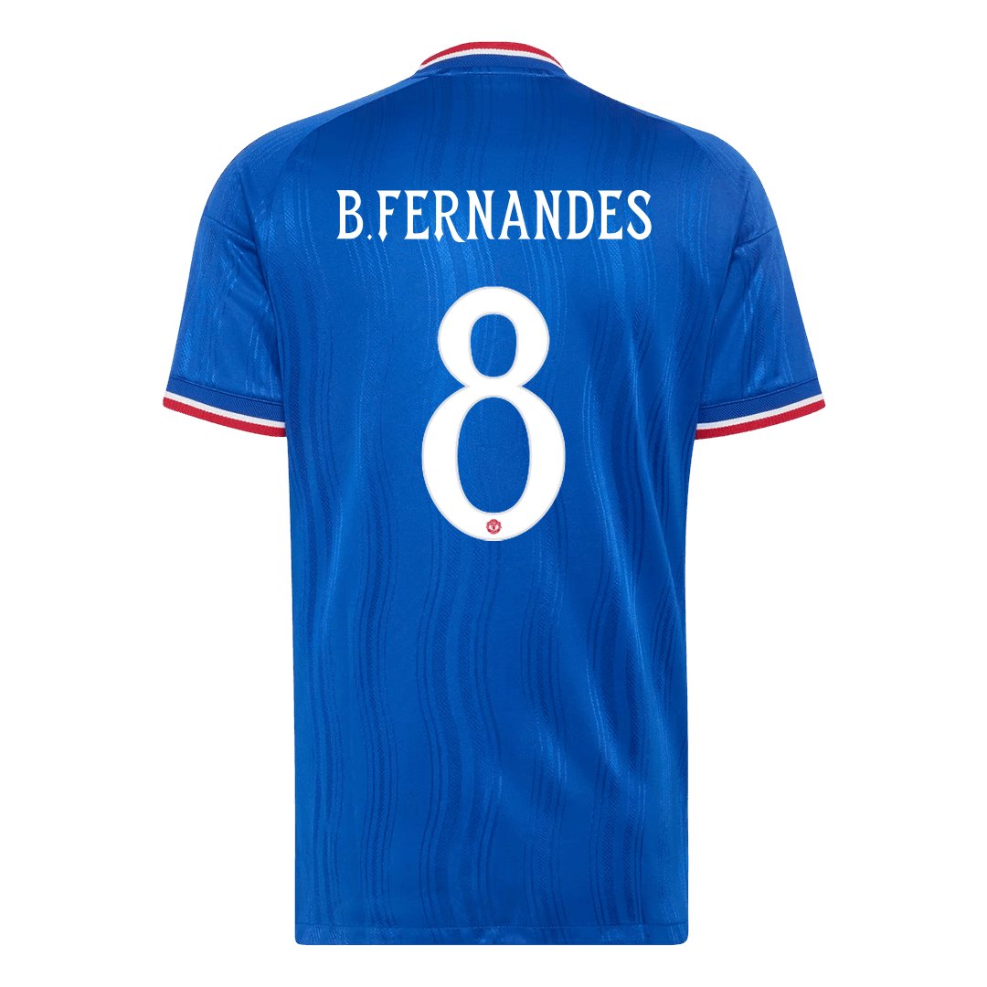 Men's Authentic adidas Manchester United Away Jersey 26/27 B. FERNANDES #8 - Image 2