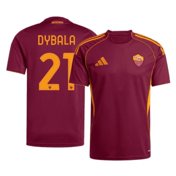 Men's Replica adidas AS Roma Home Jersey 25/26 DYBALA #21