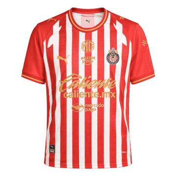 Men's Replica Puma Chivas Home Jersey 26/27