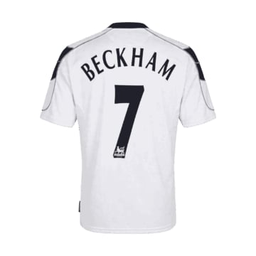 Men's Replica Nike Manchester United Away Jersey 00/01 BECKHAM #7