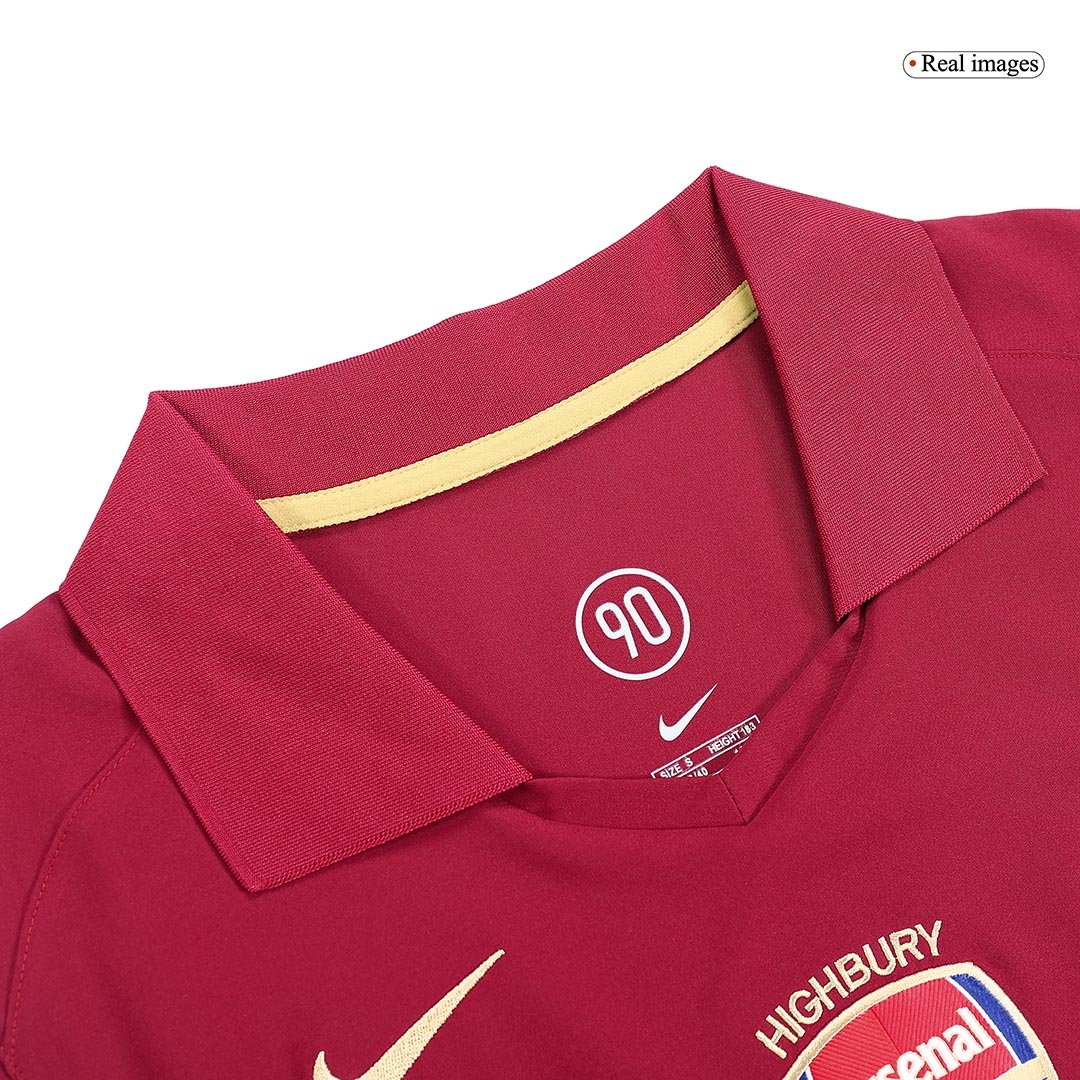 Men's Replica Nike Arsenal Home Jersey 05/06 - Image 4