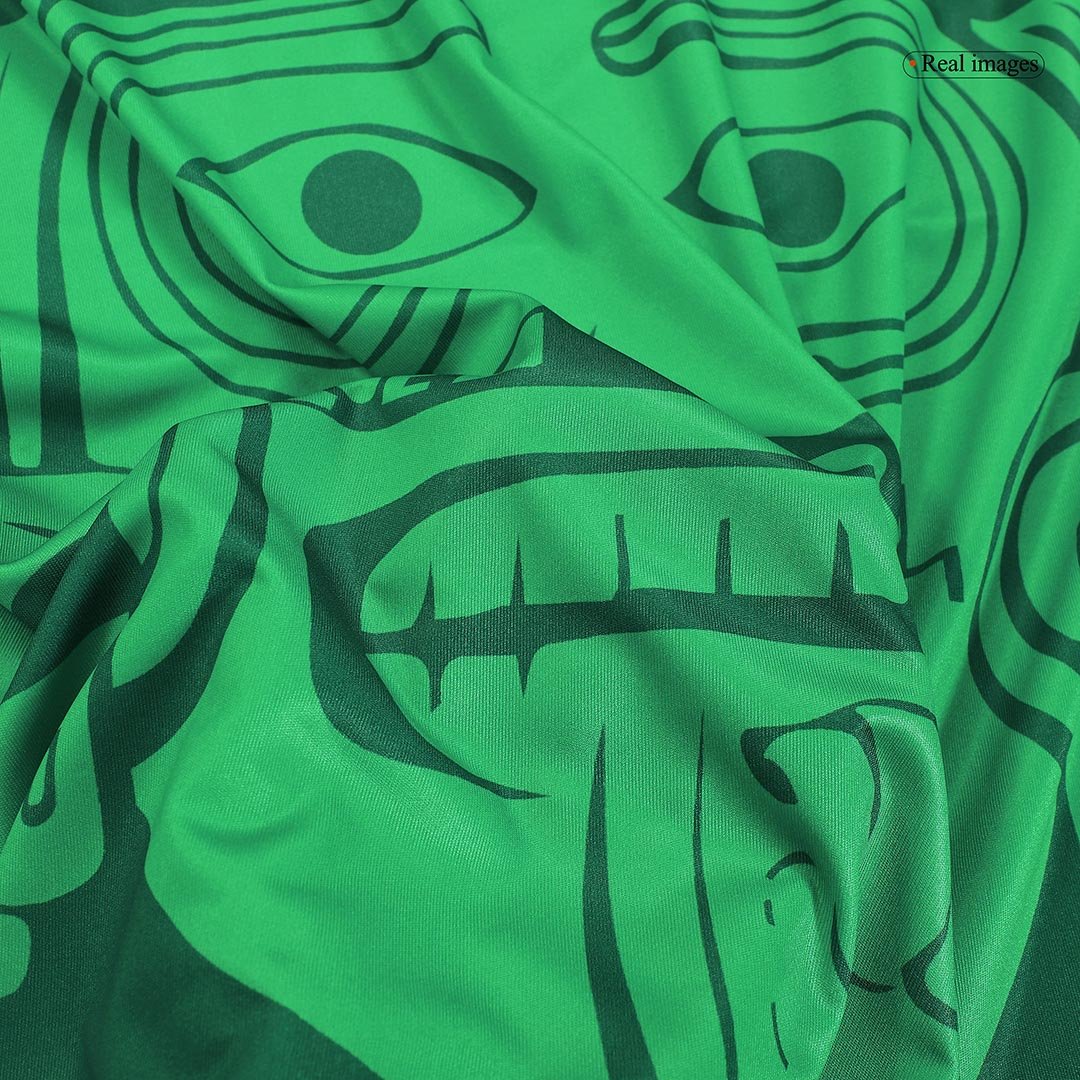 Retro Men's Mexico Home Jersey 1998 - Image 8