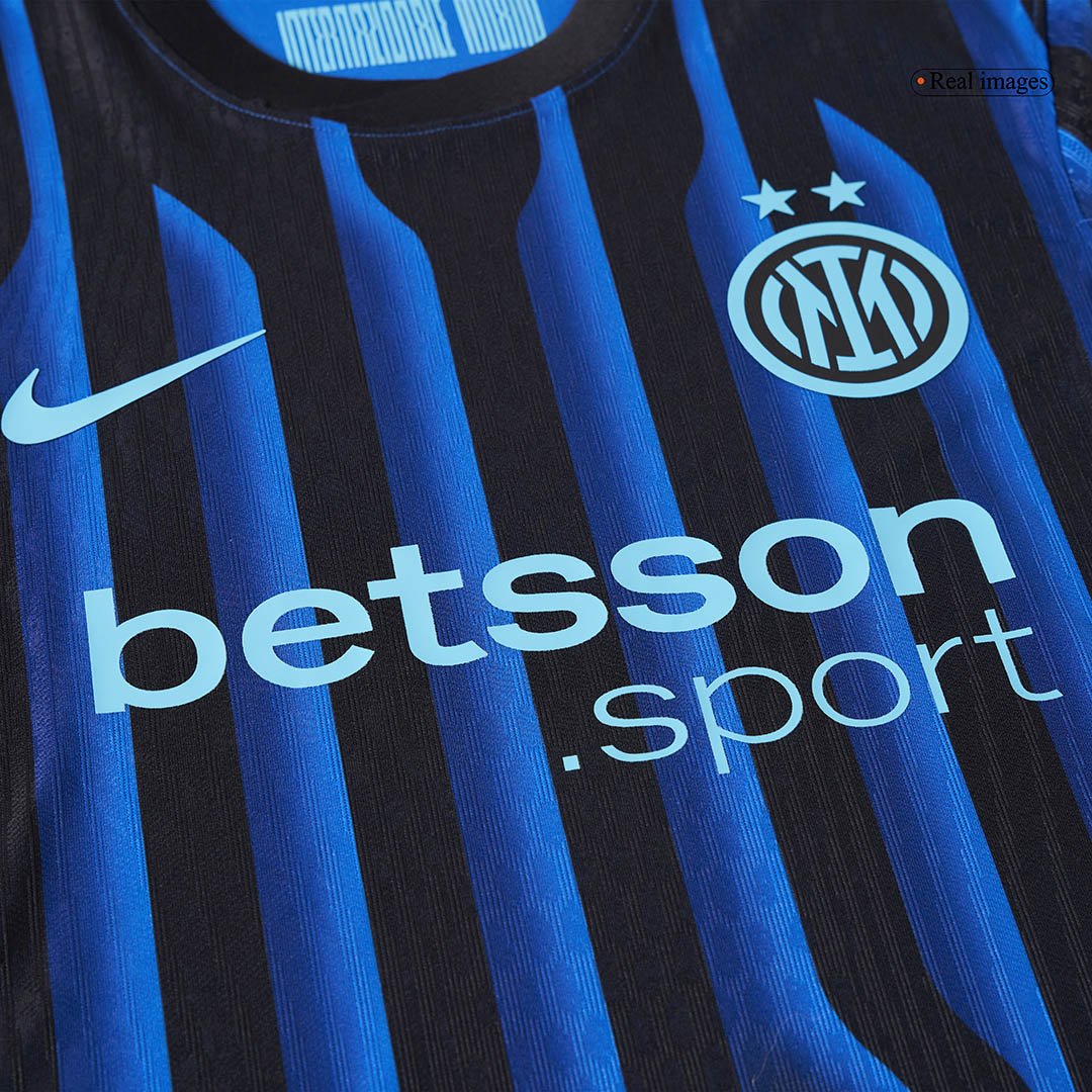 Men's Authentic Nike Inter Milan Home Jersey 25/26 - Image 10