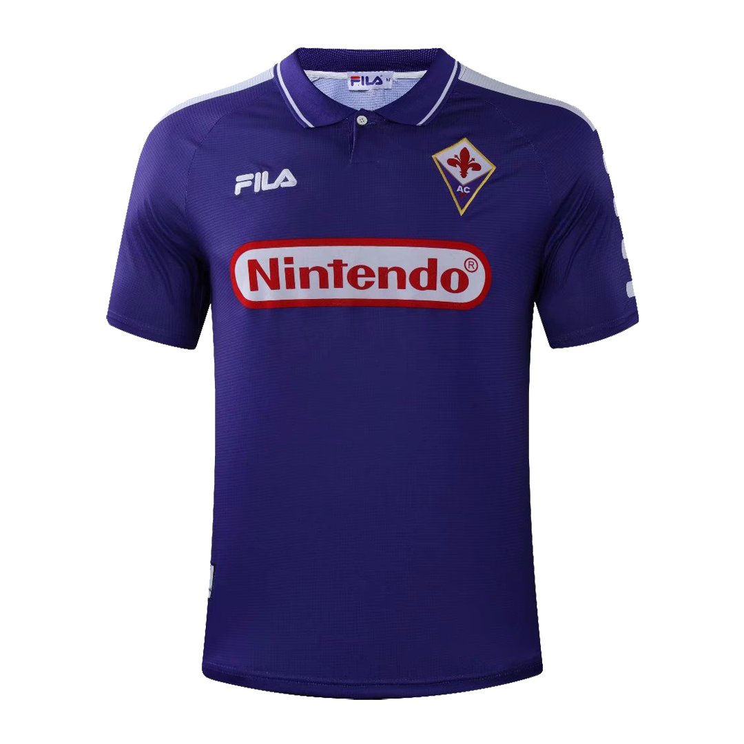 Retro Men's Fiorentina Home Jersey 98/99