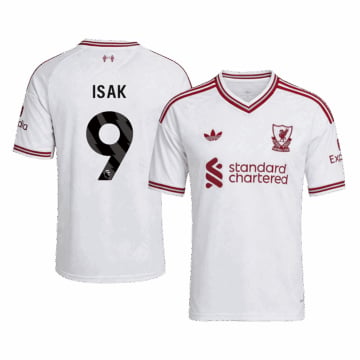Men's Replica Nike Liverpool Away Jersey 26/27 ISAK #9