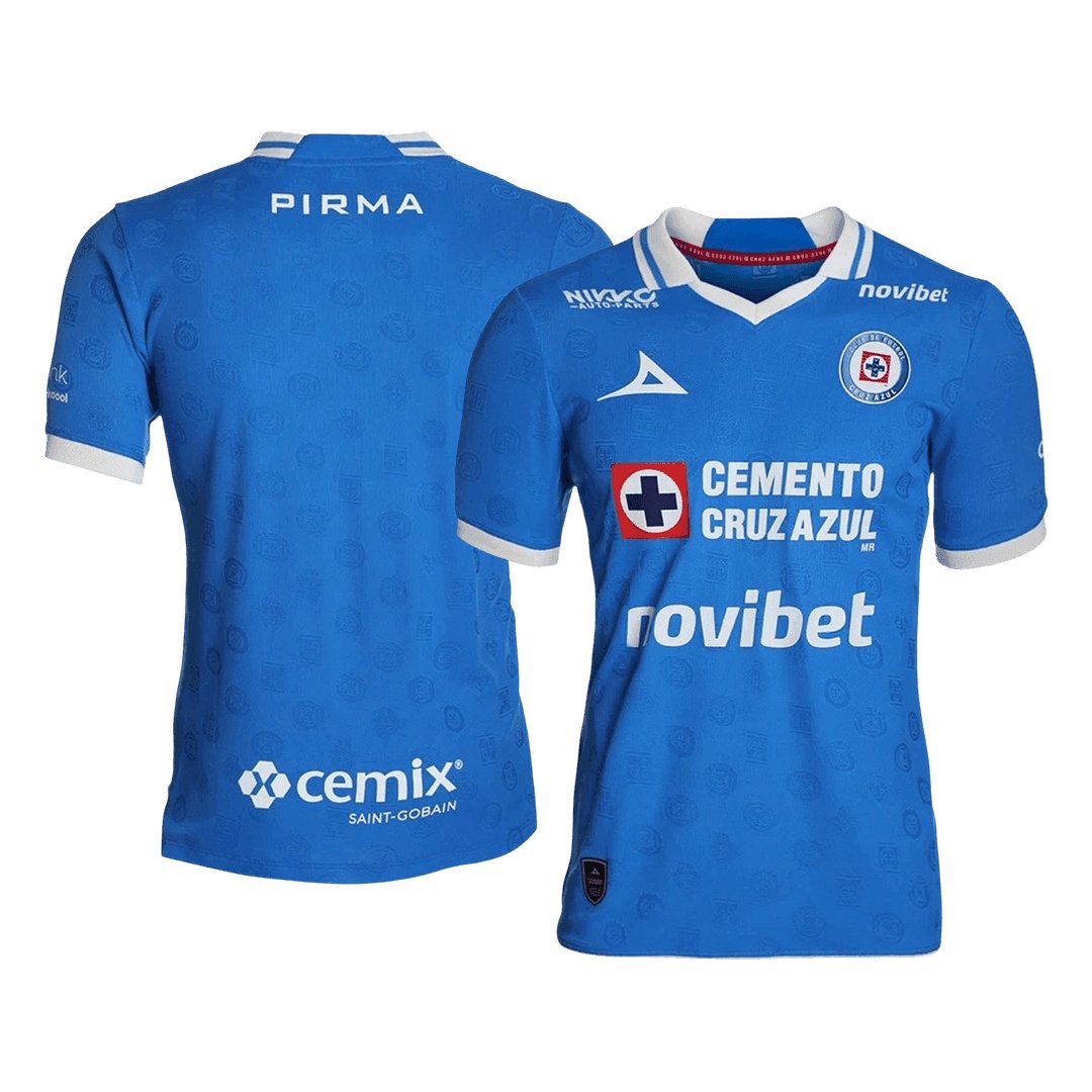 Men's Authentic Pirma Cruz Azul Home Jersey 26/27 - Image 3