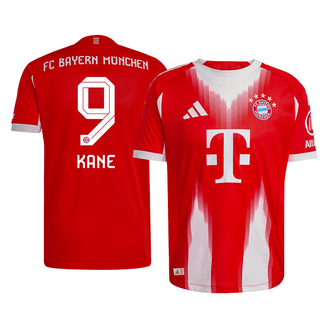 Men's Authentic adidas Bayern Munich Home Jersey 25/26 KANE #9