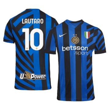 Men's Replica Nike Inter Milan Home Jersey 24/25 LAUTARO #10